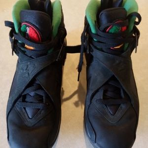 Air Jordan 8 Retro Black/Light Concord-Aloe Verde-